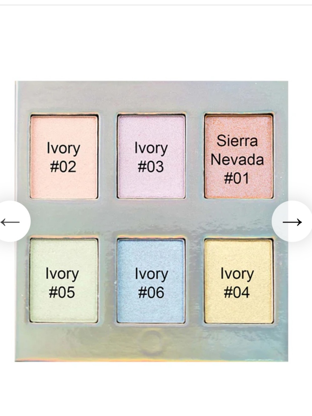 Naked cosmetics Holographic Highlighter Palette - Picture 2 of 3
